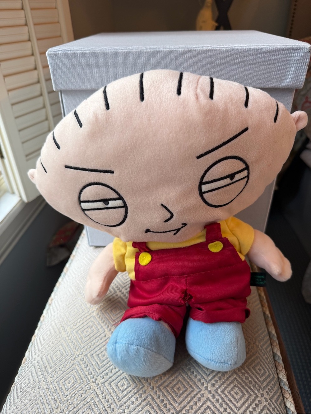 Stewie from Family Guy Plush Puppet Design Winning Edge Design